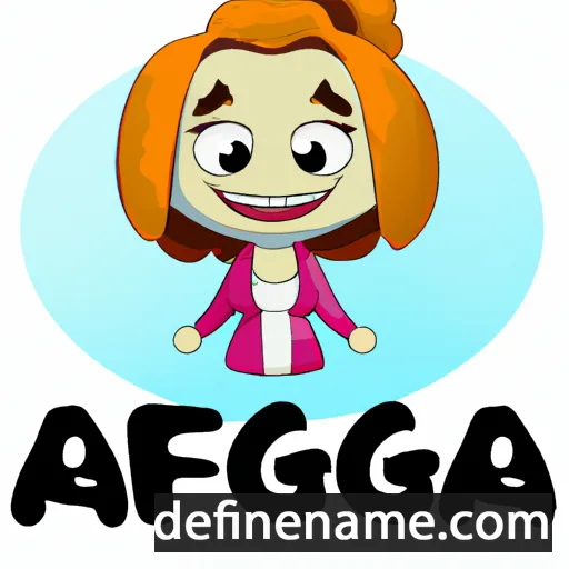 Agafija cartoon