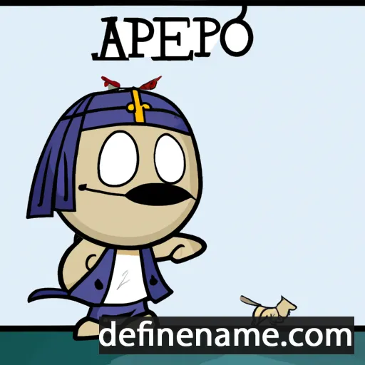 Agapeto cartoon