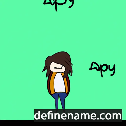 cartoon of the name Agapiy