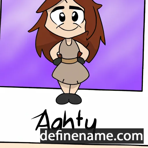 Agathy cartoon