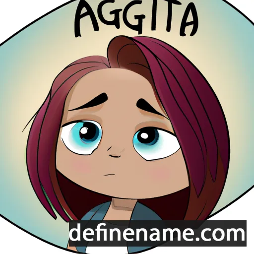 Agatina cartoon