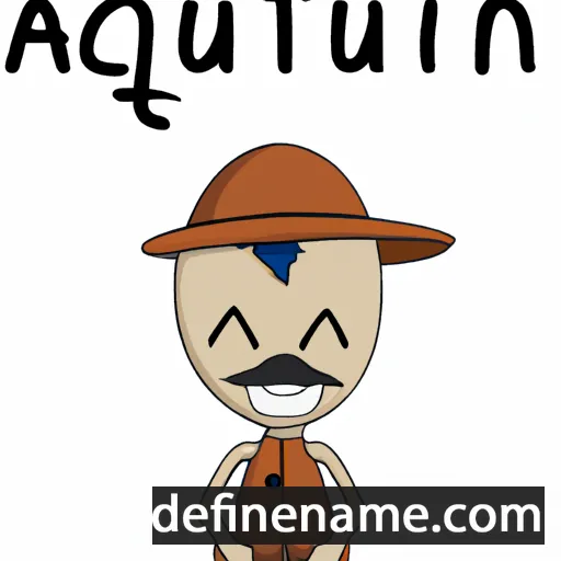 cartoon of the name Agatuni