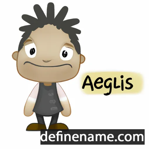 cartoon of the name Agellus