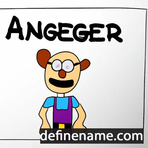 cartoon of the name Agerkunde