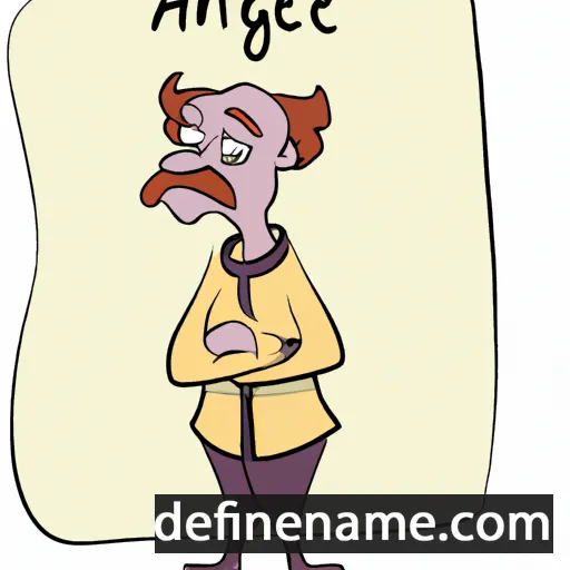 cartoon of the name Agerne