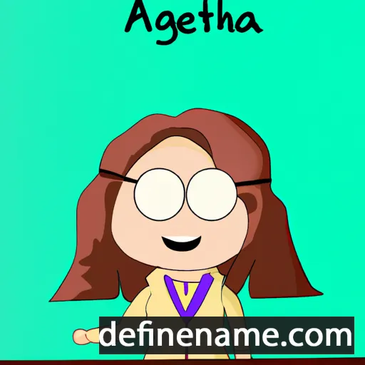 Agetha cartoon