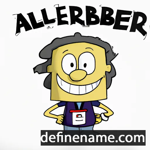 cartoon of the name Agilberto