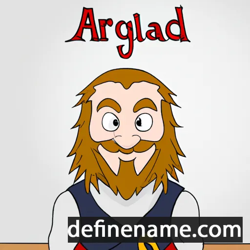 Agilfrid cartoon