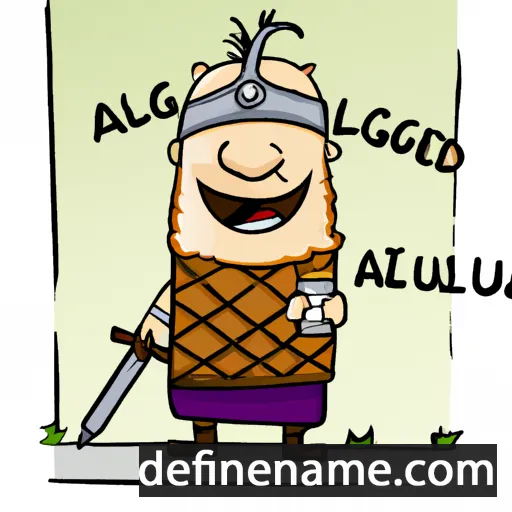 cartoon of the name Agilmund