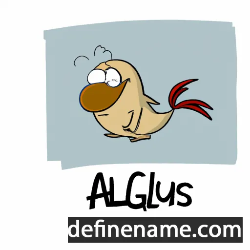 cartoon of the name Agilulfus