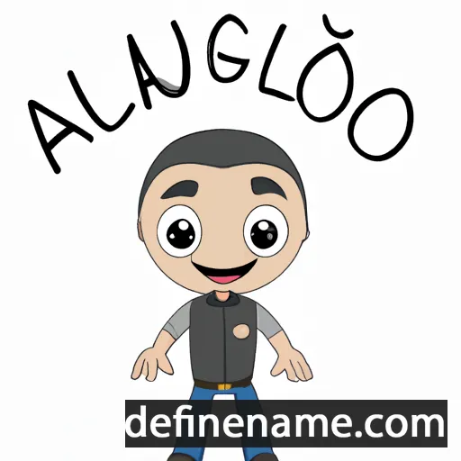 cartoon of the name Aglauro