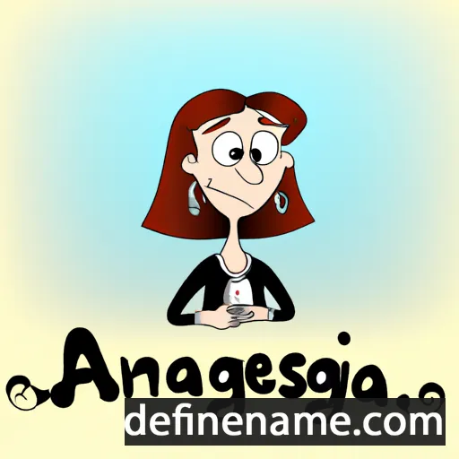 cartoon of the name Agnesina