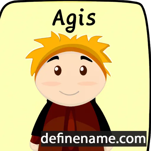 Agnis cartoon