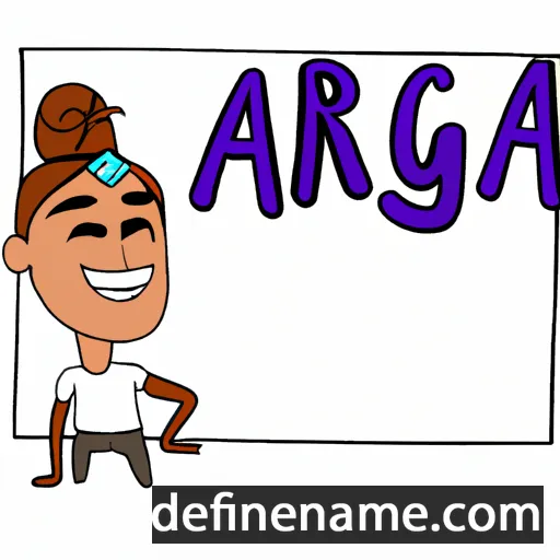 cartoon of the name Agra