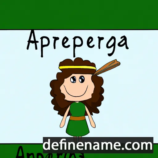 Agrëpina cartoon