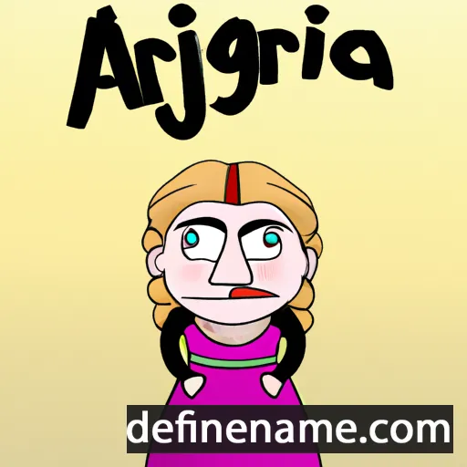 Agrippína cartoon