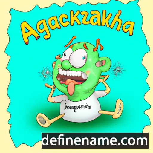 cartoon of the name Agrykola