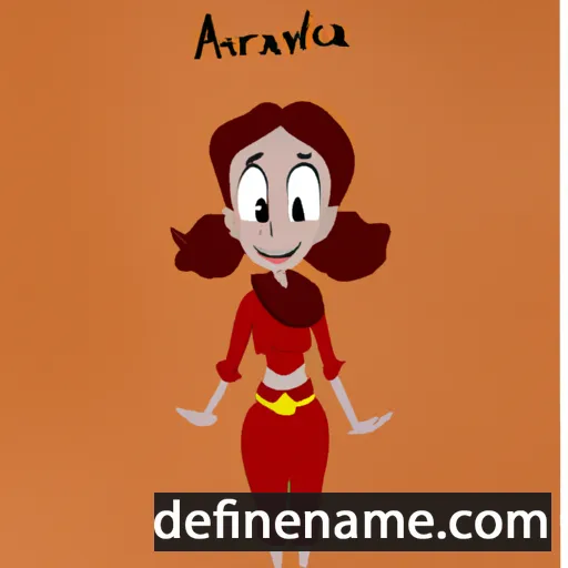 cartoon of the name Ahankara