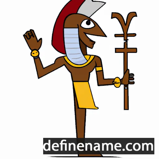 Ahhotep cartoon