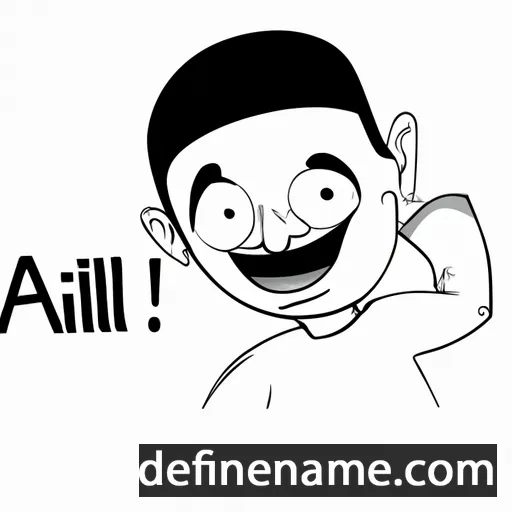 Ahil cartoon