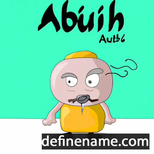 cartoon of the name Ahitub