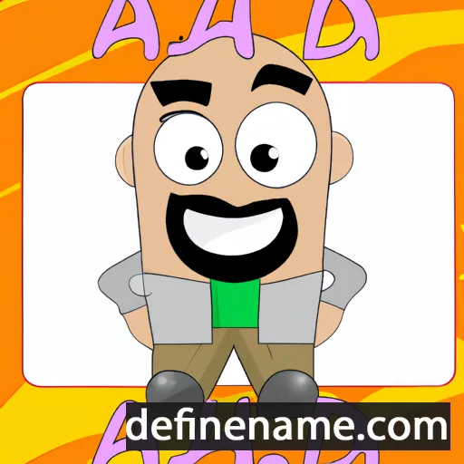 Ahlad cartoon