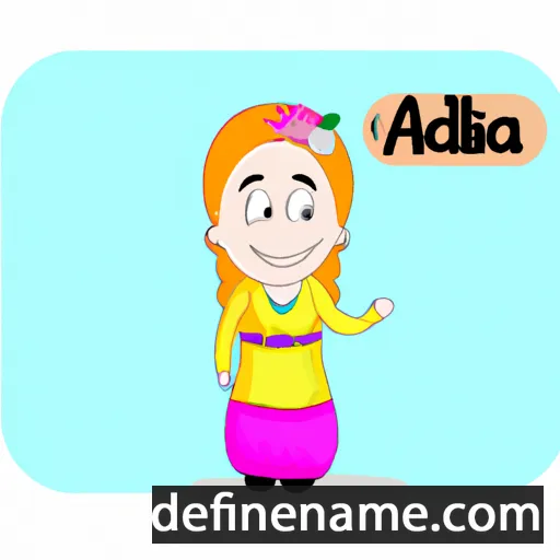 Ahlada cartoon