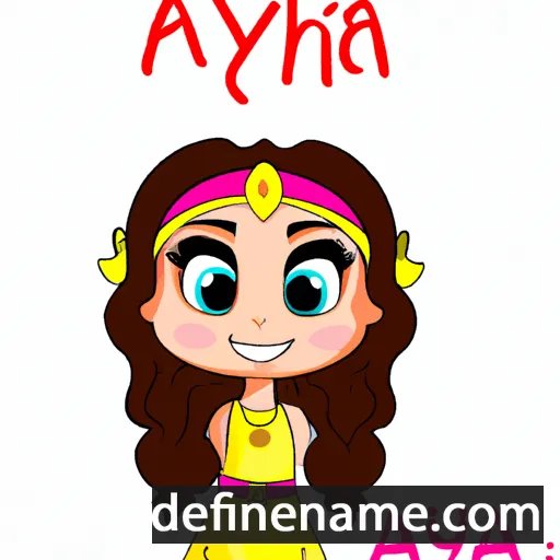 Ahlaya cartoon