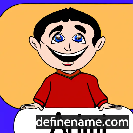 cartoon of the name Ahmir