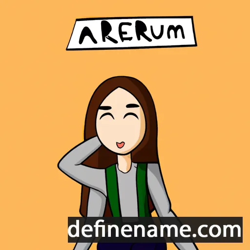 Ahreum cartoon