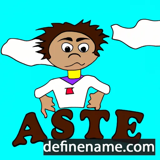 cartoon of the name Atse