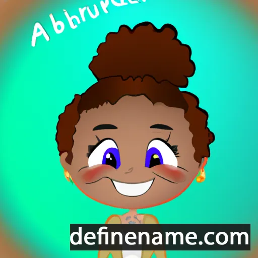 Aubrianna cartoon