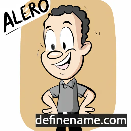 cartoon of the name Aurélio