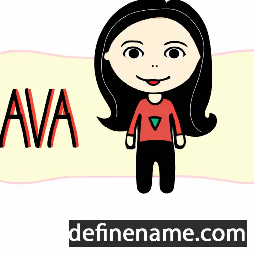 Ava cartoon