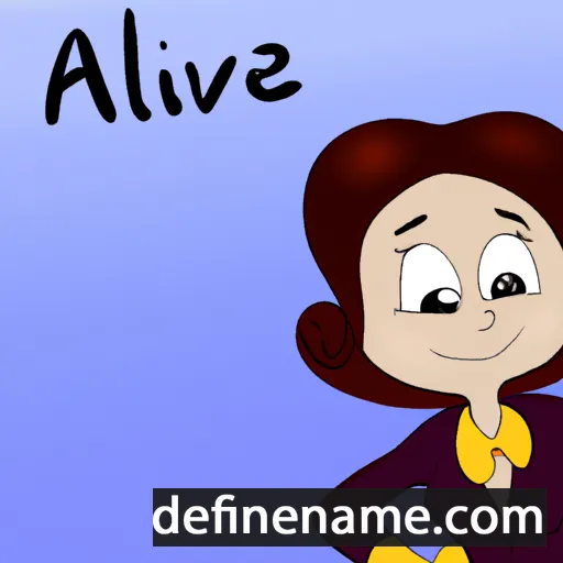 Avelina cartoon