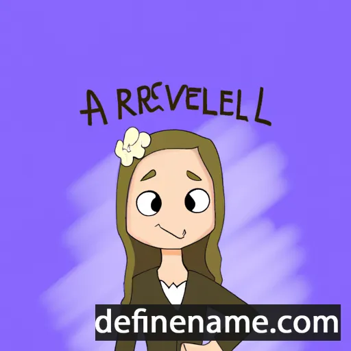 cartoon of the name Averill