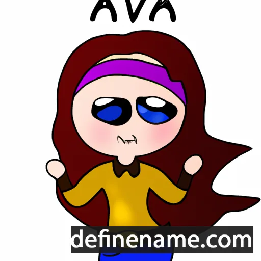 Aviâja cartoon