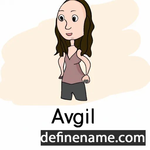 Avigail cartoon