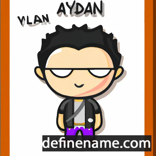 Aydan cartoon