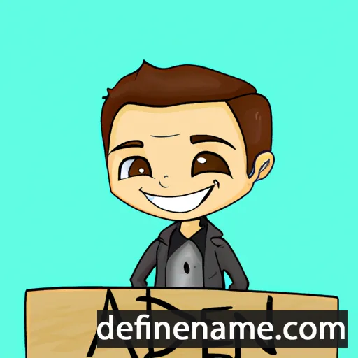 Ayden cartoon