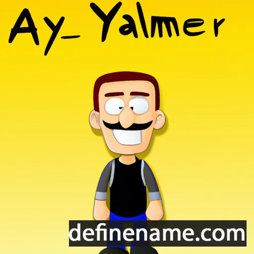 cartoon of the name Aylmer