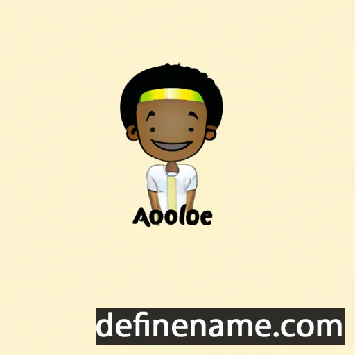 Ayodele cartoon