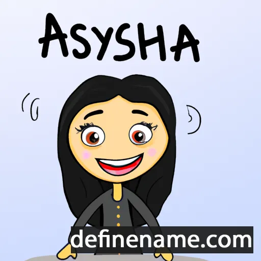 Aysha cartoon