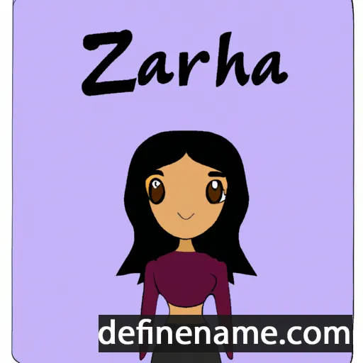 Azahara cartoon