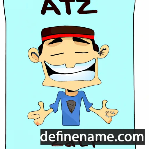 cartoon of the name Azat