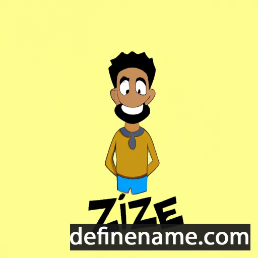 cartoon of the name Azize