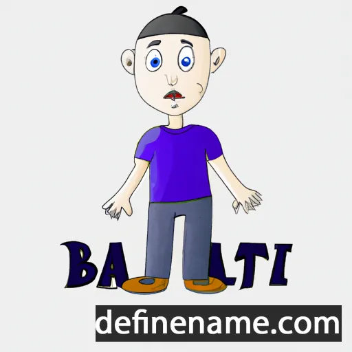 cartoon of the name Bálint