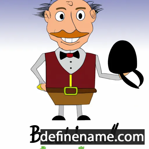 cartoon of the name Balderich