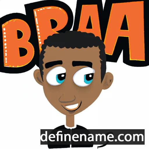 cartoon of the name Barack