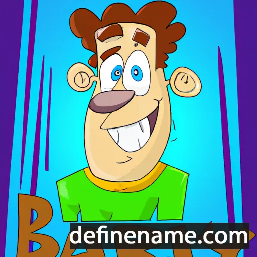 cartoon of the name Barry